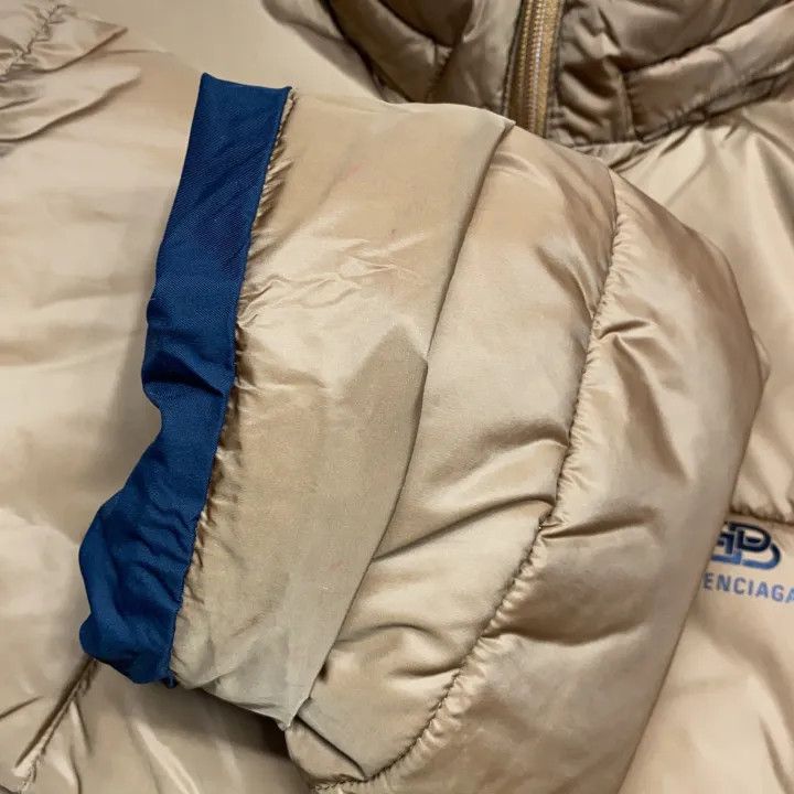 Balenciaga Balenciaga Brown Logo Puffer Jacket FW20 0079 Size US L / EU 52-54 / 3 - 9 Thumbnail