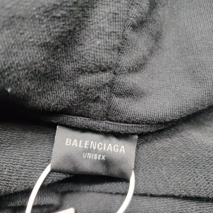 Balenciaga Balenciaga SS23 Black Hoodie with Logo 0079 Size US S / EU 44-46 / 1 - 4 Thumbnail
