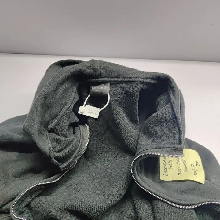 Balenciaga Balenciaga SS23 Black Hoodie with Logo 0079 Size US S / EU 44-46 / 1 - 15 Thumbnail