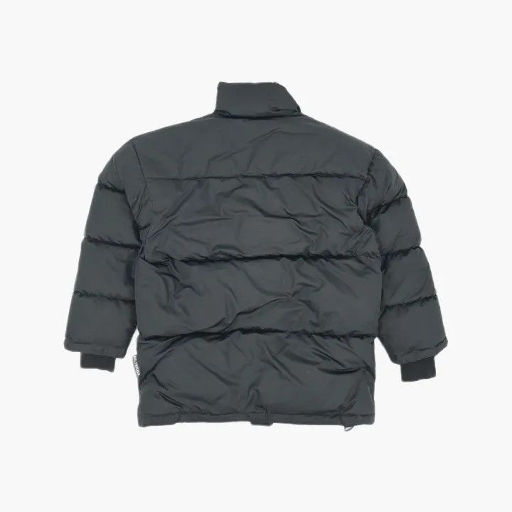 Balenciaga Balenciaga Black Logo Zip Puffer Jacket 0079 Size US L / EU 52-54 / 3 - 3 Thumbnail
