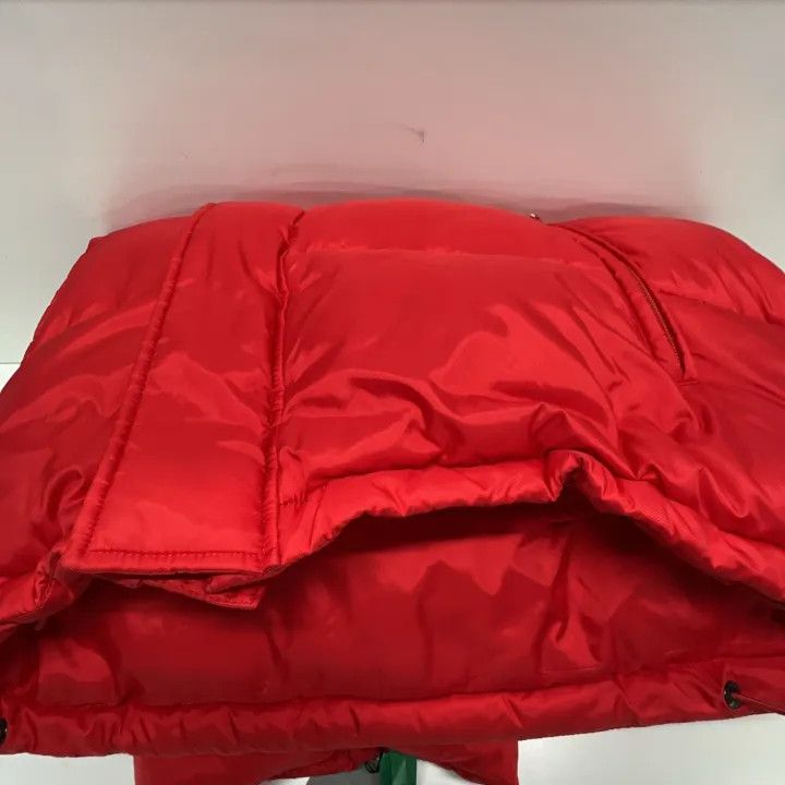 Balenciaga Balenciaga FW21 Red Stand Collar Puffer Jacket 0079 Size US XS / EU 42 / 0 - 8 Thumbnail