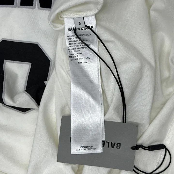 Balenciaga Balenciaga SS25 Basketball Loose Fit T-Shirt 0079 Size US M / EU 48-50 / 2 - 4 Thumbnail