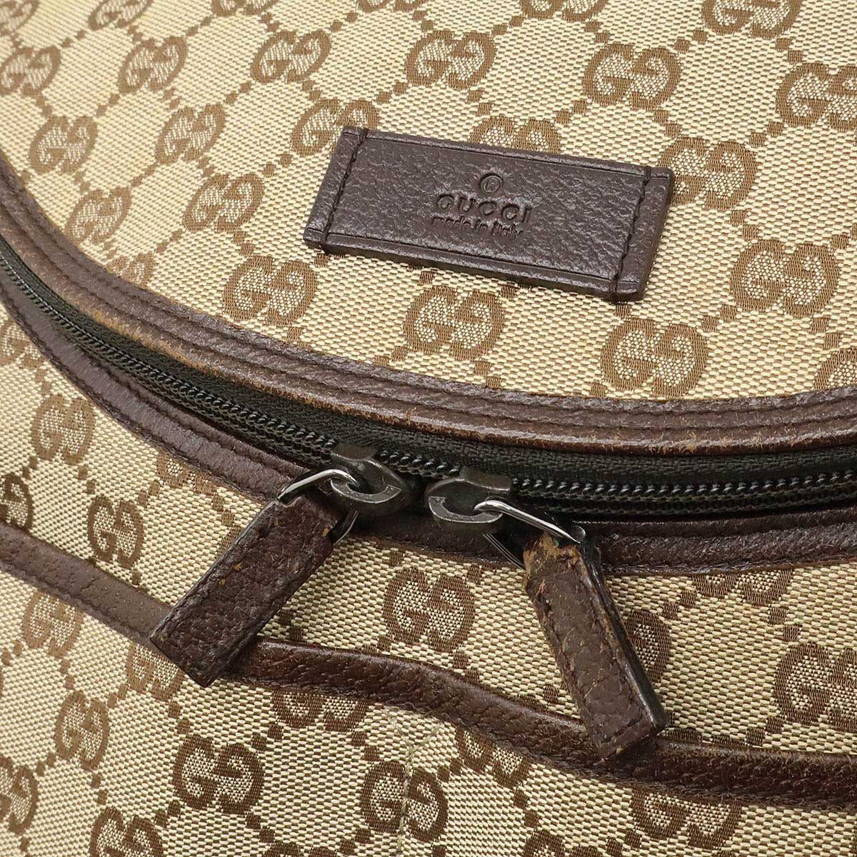 Gg Canvas Gucci 123326 Gucci Gucci GG Canvas Leather 2way Shoulder