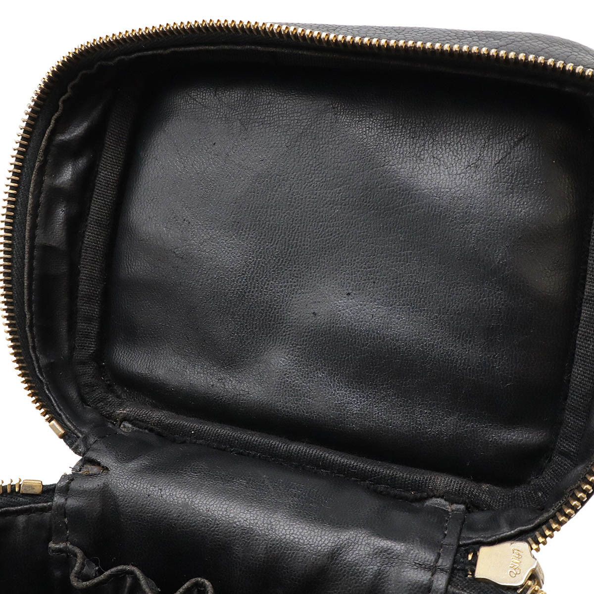 Chanel Chanel Chanel Coco Mark Caviar Skin Vanity Bag Leather Vanity Bag A01998 Size ONE SIZE - 9 Thumbnail