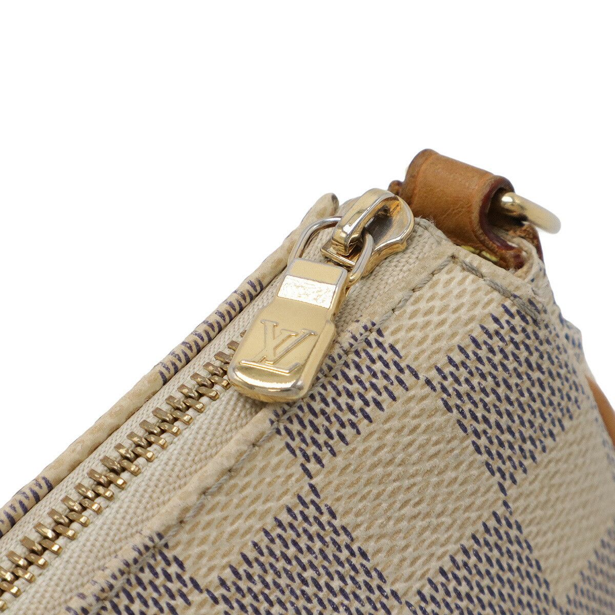 Louis Vuitton Louis Vuitton Louis Vuitton Eva Damier Azur 2way Shoulder Bag Canvas Shoulder Bag N55214 DUTY FREE for USA Size ONE SIZE - 5 Thumbnail
