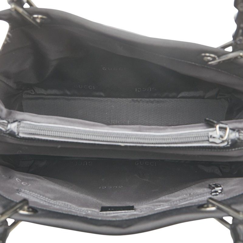 Gucci Gucci Gucci Bamboo Nylon Handbag Others Handbag 002 1010 Size ONE SIZE - 9 Thumbnail