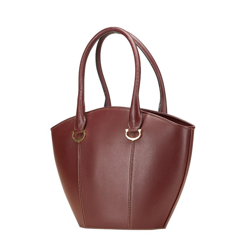 Cartier Cartier Cartier Must de Cartier Leather Handbag Leather Handbag DUTY FREE for USA Size ONE SIZE - 2 Thumbnail