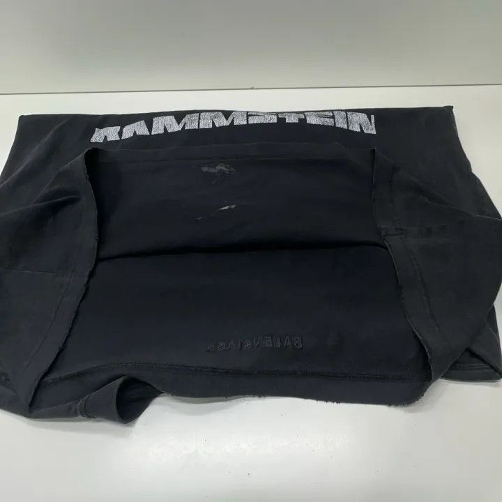 Balenciaga Balenciaga Men's Black Long Sleeve T-Shirt 0079 Size US XXS / EU 40 - 11 Thumbnail