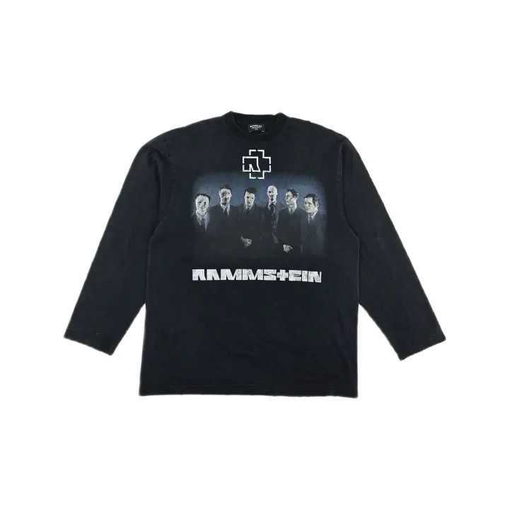 Balenciaga Balenciaga Men's Black Long Sleeve T-Shirt 0079 Size US XXS / EU 40 - 2 Thumbnail