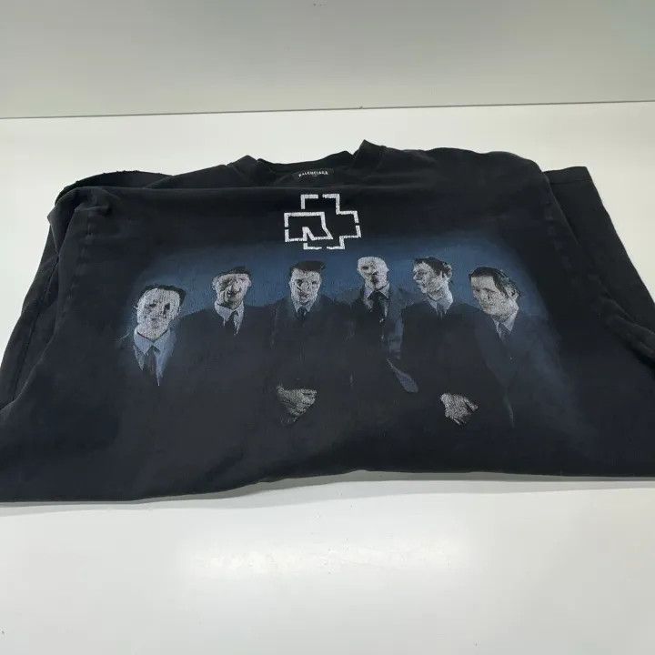 Balenciaga Balenciaga Men's Black Long Sleeve T-Shirt 0079 Size US XXS / EU 40 - 9 Thumbnail