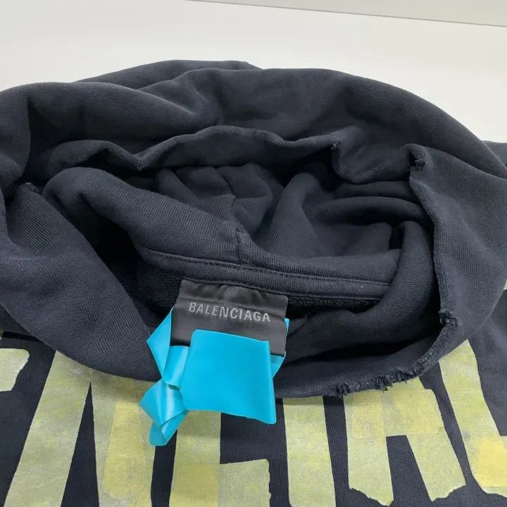Balenciaga Balenciaga Logo Printed Casual Sweatshirt 0079 Size US L / EU 52-54 / 3 - 6 Thumbnail
