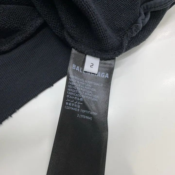 Balenciaga Balenciaga Logo Printed Casual Sweatshirt 0079 Size US L / EU 52-54 / 3 - 4 Thumbnail