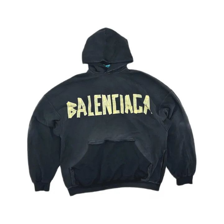 Balenciaga Balenciaga Logo Printed Casual Sweatshirt 0079 Size US L / EU 52-54 / 3 - 2 Thumbnail