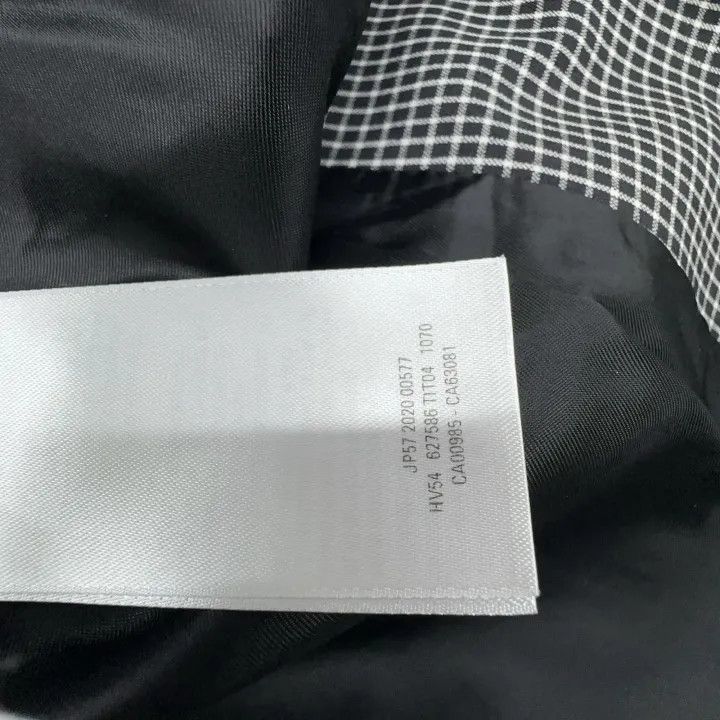 Balenciaga Balenciaga Gray Checkered Single-Breasted Blazer 0079 Size US S / EU 44-46 / 1 - 5 Thumbnail