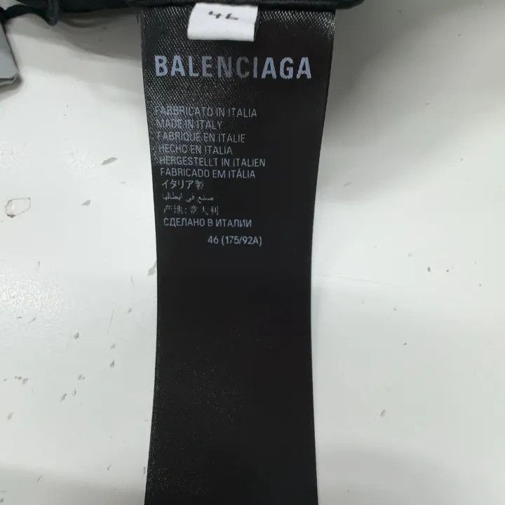 Balenciaga Balenciaga Black Loose Suit Jacket for Men 0079 Size US L / EU 52-54 / 3 - 5 Thumbnail