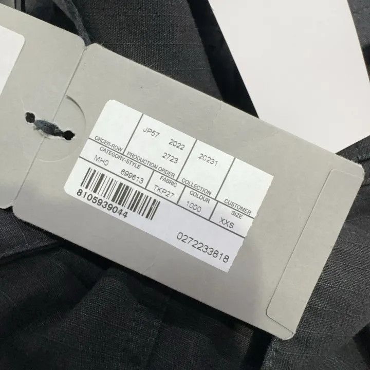Balenciaga Balenciaga SS22 Black Pocket Straight Cargo Pants 0079 Size US 26 / EU 42 - 6 Thumbnail