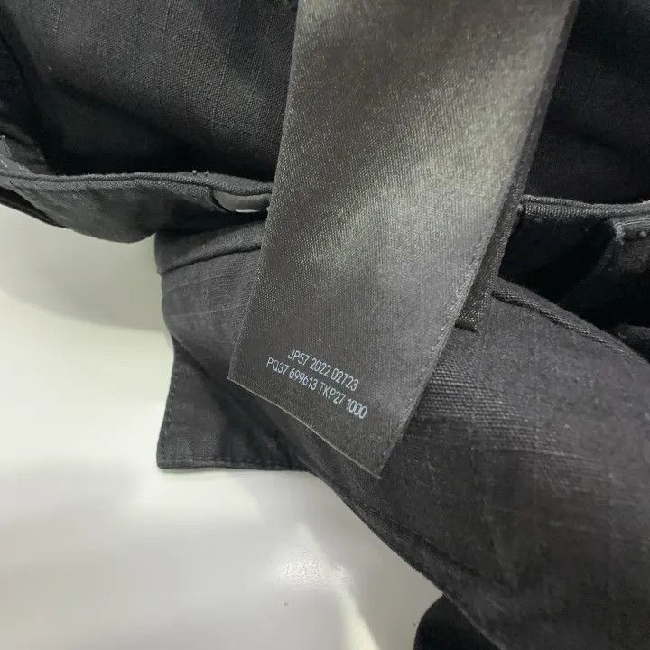 Balenciaga Balenciaga SS22 Black Pocket Straight Cargo Pants 0079 Size US 26 / EU 42 - 5 Thumbnail