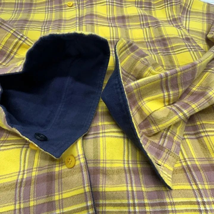 Balenciaga Balenciaga Color Block Plaid Long Sleeve Shirt 0079 Size US XS / EU 42 / 0 - 11 Thumbnail