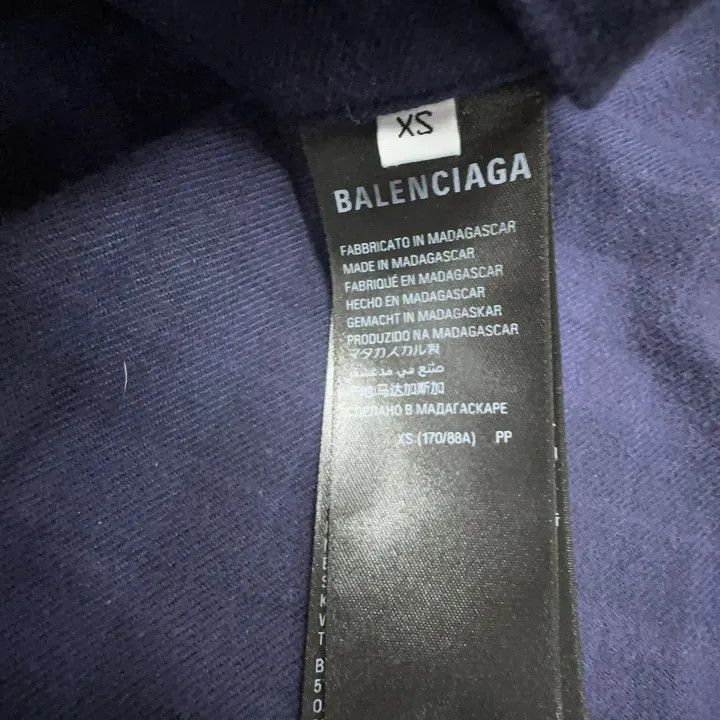 Balenciaga Balenciaga Color Block Plaid Long Sleeve Shirt 0079 Size US XS / EU 42 / 0 - 6 Thumbnail