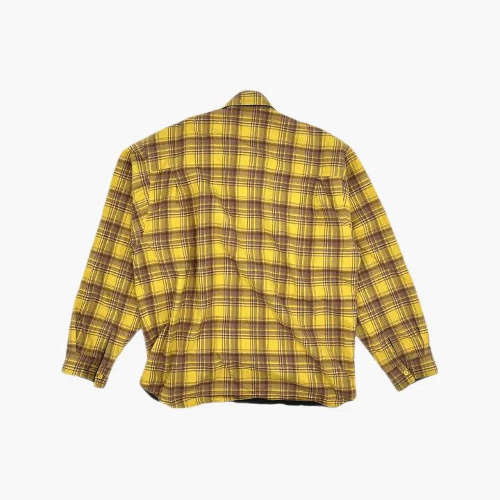Balenciaga Balenciaga Color Block Plaid Long Sleeve Shirt 0079 Size US XS / EU 42 / 0 - 3 Thumbnail