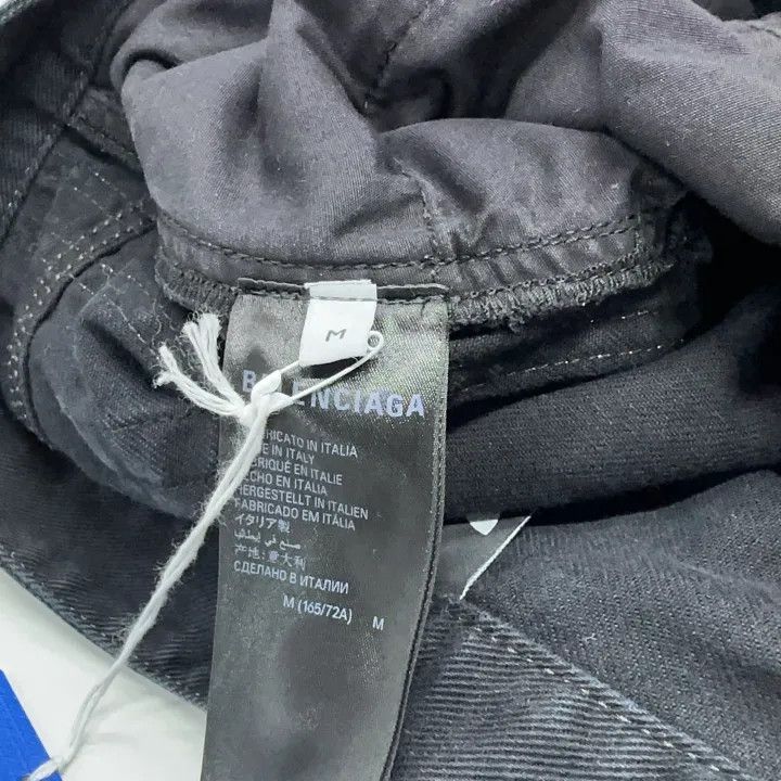 Balenciaga Balenciaga x adidas Originals High-Waist Jeans 0079 Size US 30 / EU 46 - 6 Thumbnail