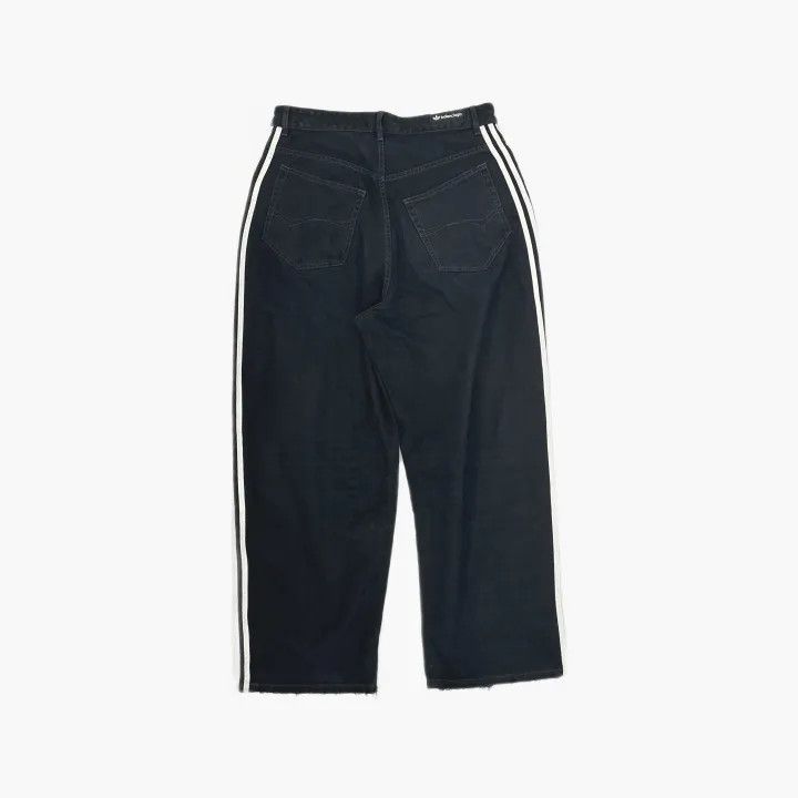 Balenciaga Balenciaga x adidas Originals High-Waist Jeans 0079 Size US 30 / EU 46 - 3 Thumbnail