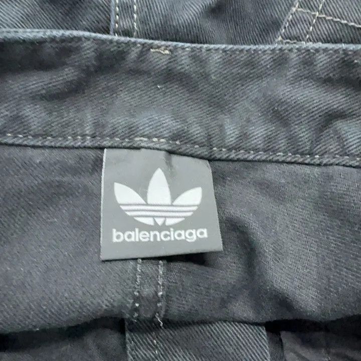 Balenciaga Balenciaga x adidas Originals High-Waist Jeans 0079 Size US 30 / EU 46 - 4 Thumbnail
