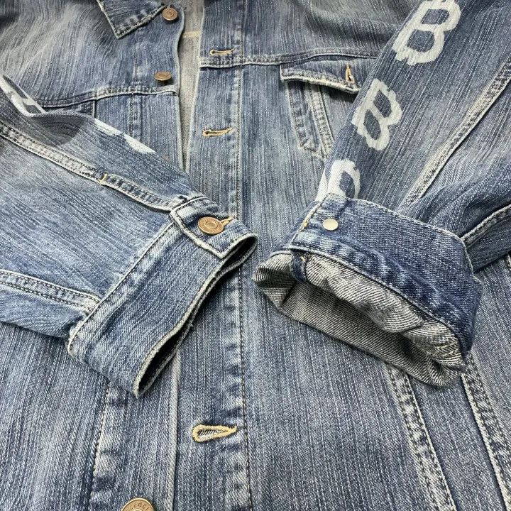 Balenciaga Balenciaga Blue Denim Oversized Jacket 0079 Size US M / EU 48-50 / 2 - 7 Thumbnail