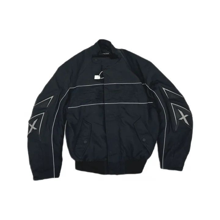 Balenciaga Balenciaga Black Zip-Up Long Sleeve Jacket 0079 Size US L / EU 52-54 / 3 - 2 Thumbnail