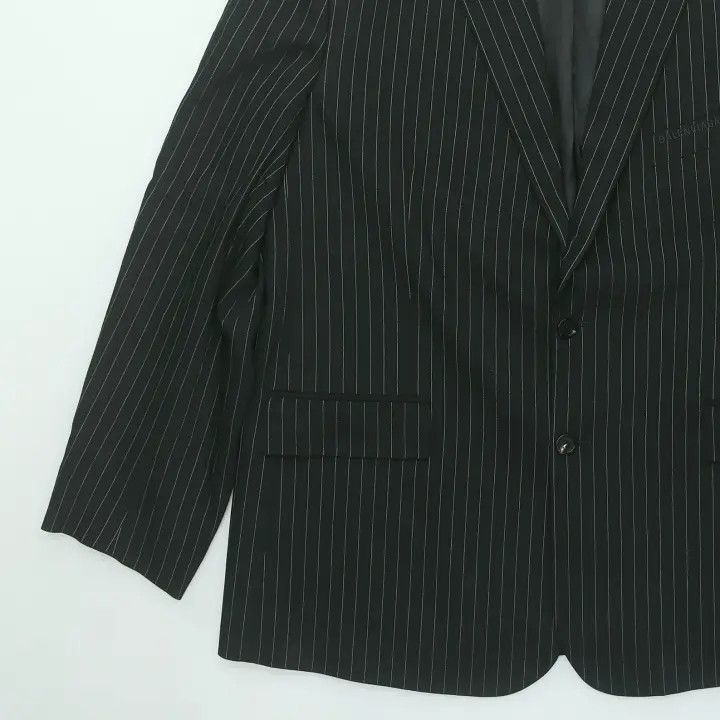 Balenciaga Balenciaga Wool Pinstripe Suit Jacket for Men 0079 Size US L / EU 52-54 / 3 - 4 Thumbnail