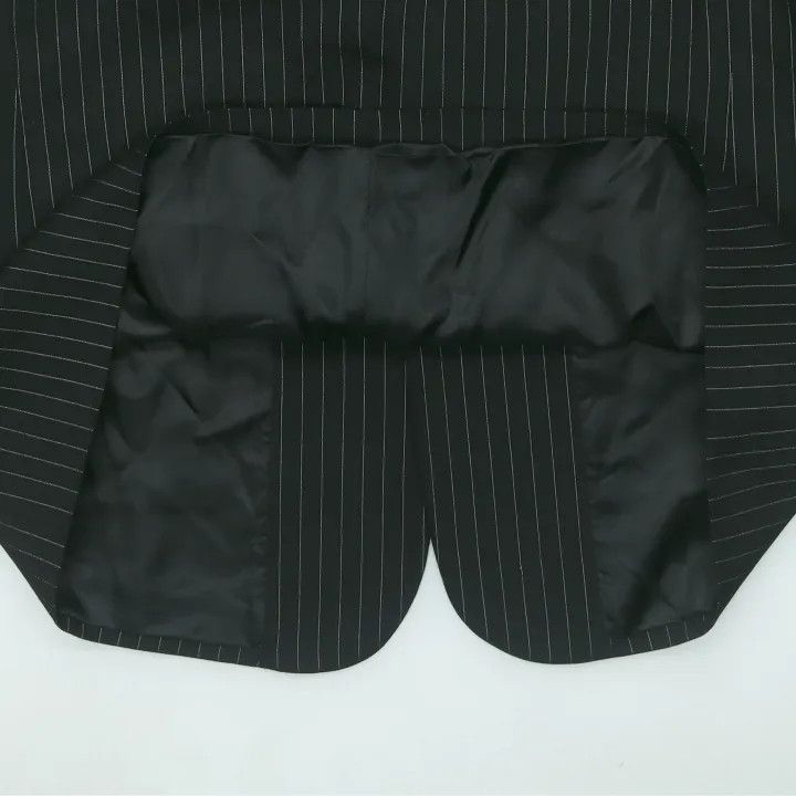 Balenciaga Balenciaga Wool Pinstripe Suit Jacket for Men 0079 Size US L / EU 52-54 / 3 - 6 Thumbnail