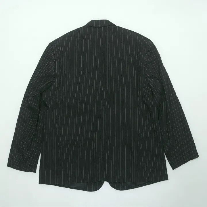 Balenciaga Balenciaga Wool Pinstripe Suit Jacket for Men 0079 Size US L / EU 52-54 / 3 - 8 Thumbnail