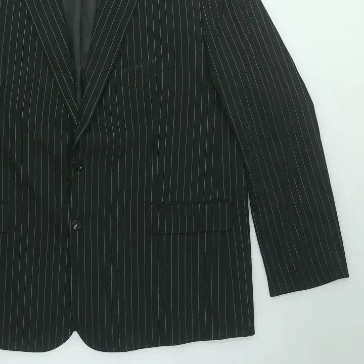 Balenciaga Balenciaga Wool Pinstripe Suit Jacket for Men 0079 Size US L / EU 52-54 / 3 - 5 Thumbnail