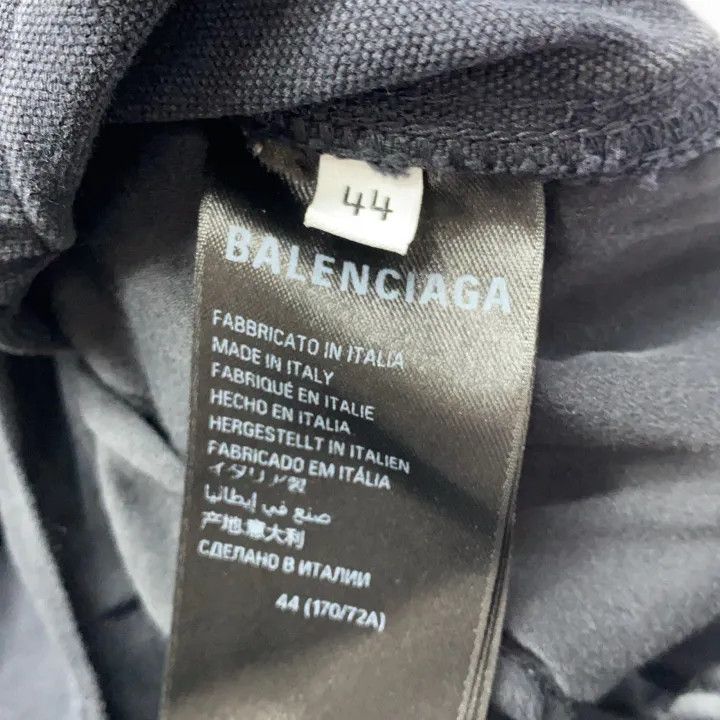 Balenciaga Balenciaga Black Loose Fit Denim Pants 0079 Size US 44 / EU 60 - 5 Thumbnail