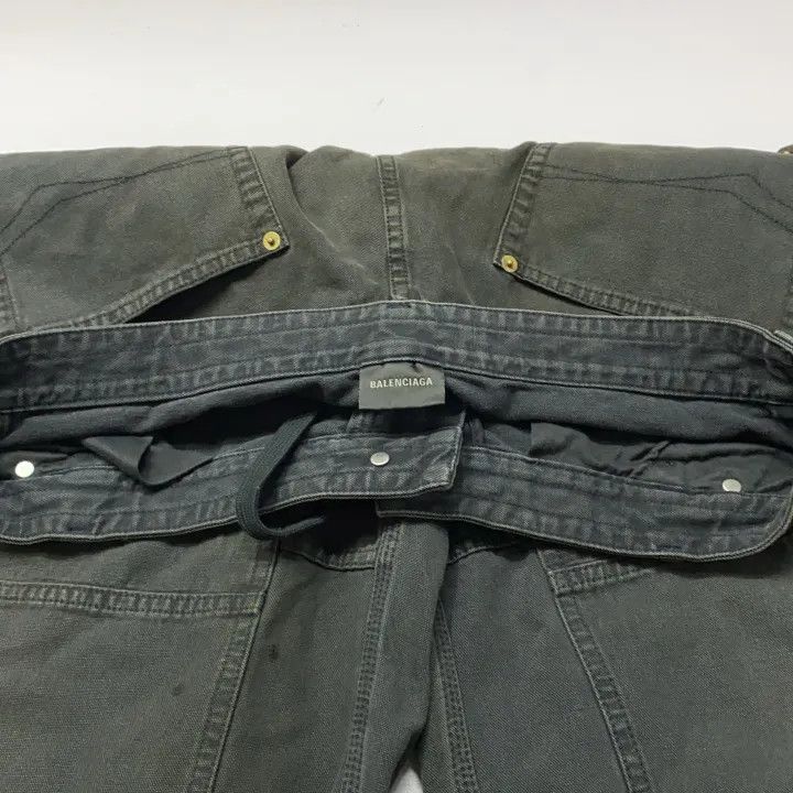 Balenciaga Balenciaga Black Loose Fit Denim Pants 0079 Size US 44 / EU 60 - 9 Thumbnail