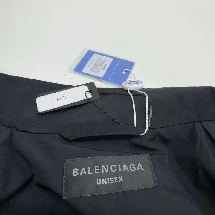 Balenciaga Balenciaga SS24 Lettered High-Neck Zip Jacket 0079 Size US XS / EU 42 / 0 - 6 Thumbnail