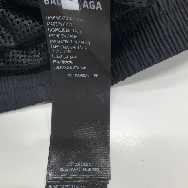 Balenciaga Balenciaga SS24 Lettered High-Neck Zip Jacket 0079 Size US XS / EU 42 / 0 - 5 Thumbnail