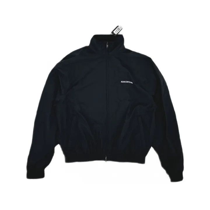 Balenciaga Balenciaga SS24 Lettered High-Neck Zip Jacket 0079 Size US XS / EU 42 / 0 - 2 Thumbnail