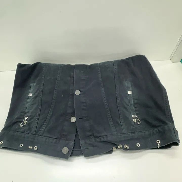Balenciaga Balenciaga Black Oversized Button-Up Jacket 0079 Size US M / EU 48-50 / 2 - 12 Thumbnail