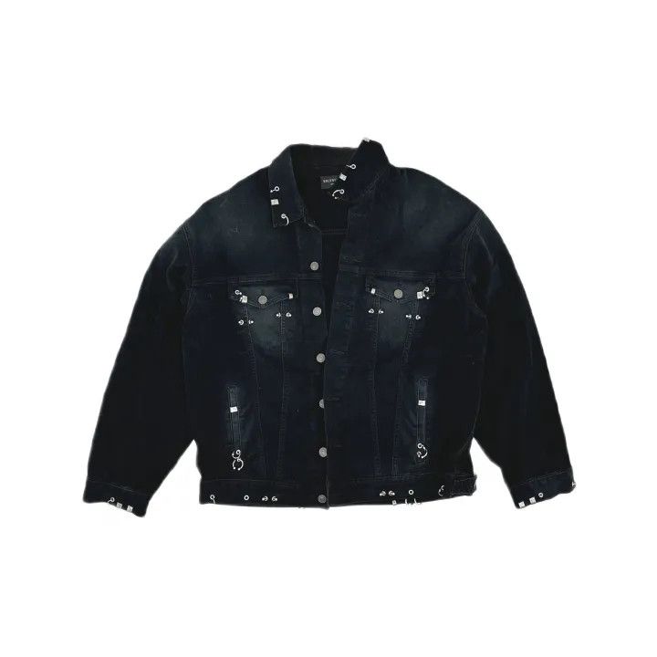 Balenciaga Balenciaga Black Oversized Button-Up Jacket 0079 Size US M / EU 48-50 / 2 - 2 Thumbnail
