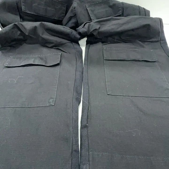 Balenciaga Balenciaga Black Wide-Leg Casual Pants 0079 Size US 27 - 10 Thumbnail