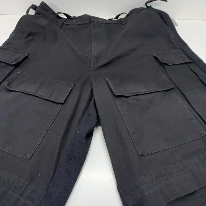 Balenciaga Balenciaga Black Wide-Leg Casual Pants 0079 Size US 27 - 9 Thumbnail