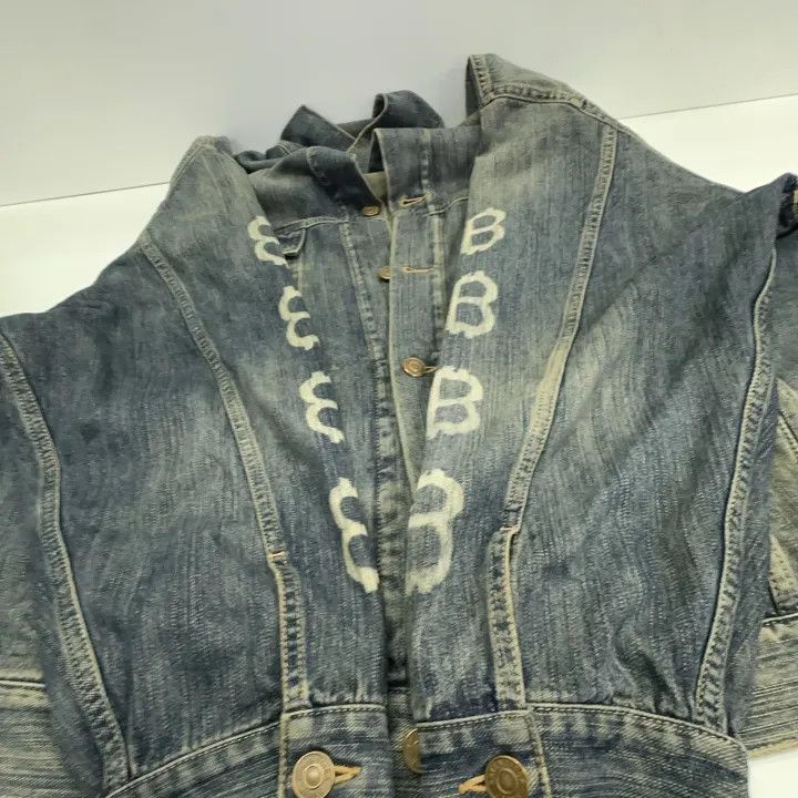 Balenciaga Balenciaga SS23 Indigo Denim Jacket Unisex 0079 Size US L / EU 52-54 / 3 - 10 Thumbnail