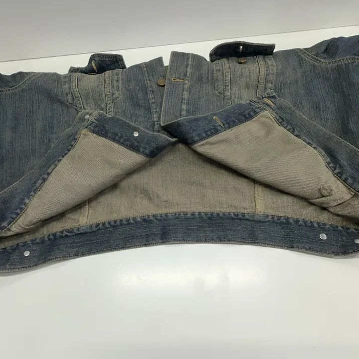 Balenciaga Balenciaga SS23 Indigo Denim Jacket Unisex 0079 Size US L / EU 52-54 / 3 - 9 Thumbnail