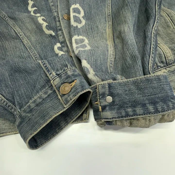Balenciaga Balenciaga SS23 Indigo Denim Jacket Unisex 0079 Size US L / EU 52-54 / 3 - 11 Thumbnail