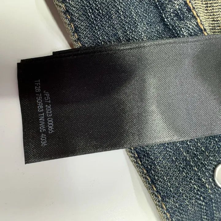 Balenciaga Balenciaga SS23 Indigo Denim Jacket Unisex 0079 Size US L / EU 52-54 / 3 - 5 Thumbnail