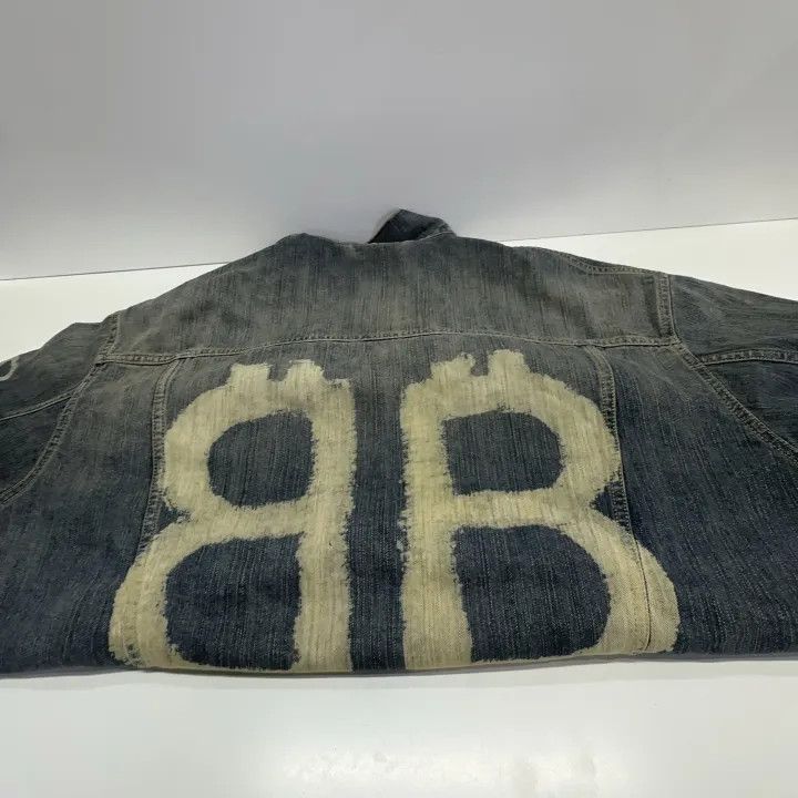 Balenciaga Balenciaga SS23 Indigo Denim Jacket Unisex 0079 Size US L / EU 52-54 / 3 - 12 Thumbnail
