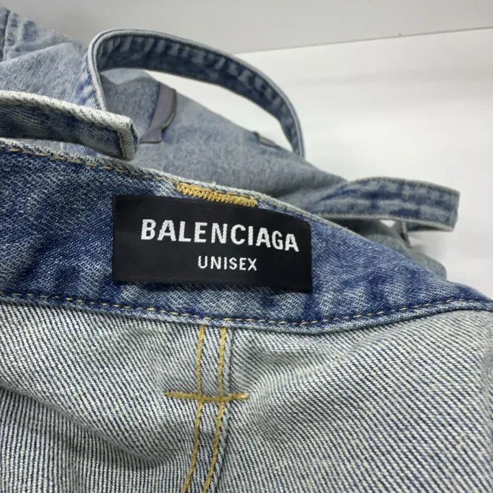 Balenciaga Balenciaga SS22 Blue Relaxed Denim Pants 0079 Size US 30 / EU 46 - 4 Thumbnail