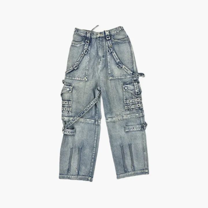 Balenciaga Balenciaga SS22 Blue Relaxed Denim Pants 0079 Size US 30 / EU 46 - 3 Thumbnail