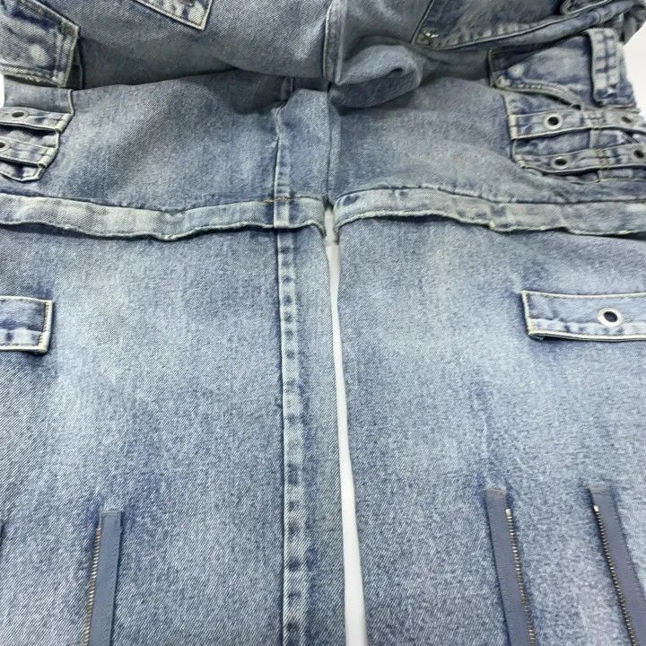Balenciaga Balenciaga SS22 Blue Relaxed Denim Pants 0079 Size US 30 / EU 46 - 11 Thumbnail